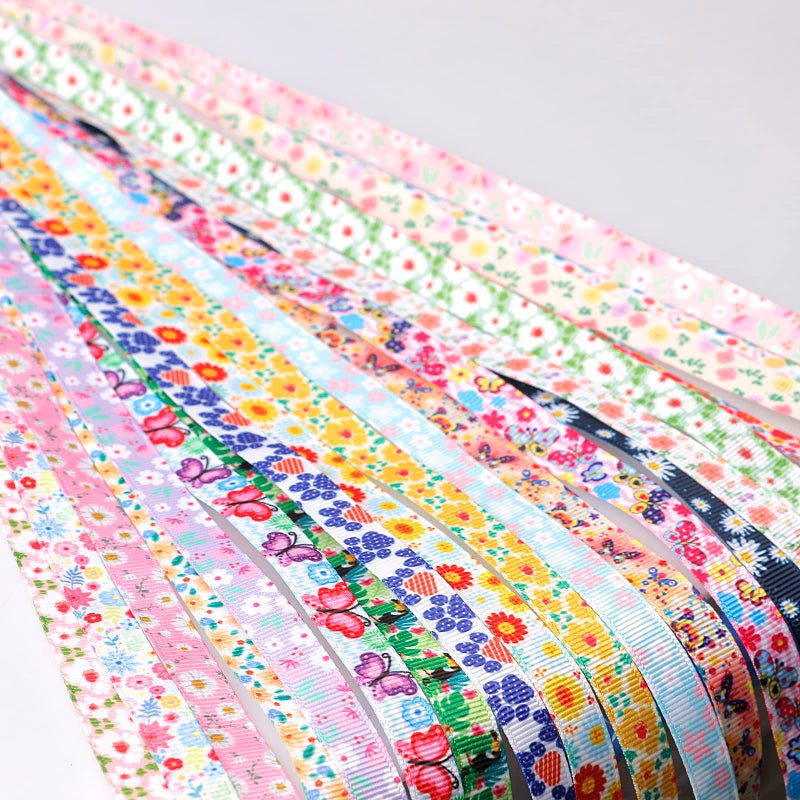 QingHan 3/8" Grosgrain Ribbon for Gifts Wrapping Crafts Boutique Fabric Ribbon 160yd (80x2yd) - Image 3